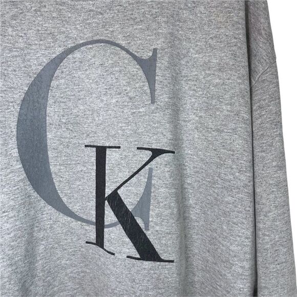 Vintage 90s Calvin Klein Big Logo Sweatshirt - Picture 4 of 7